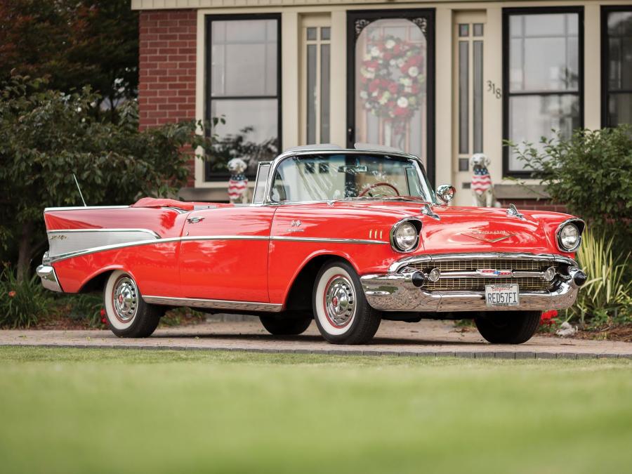  Chevrolet Bel Air Convertible Fuel Injection 1957 года  (фото 86 из 89)